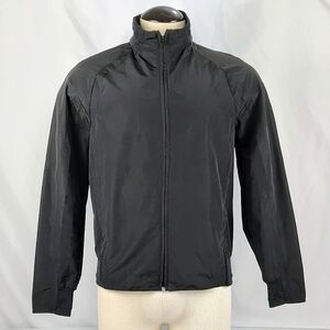 Barneys New York Men's Black Windbreaker Jacket
